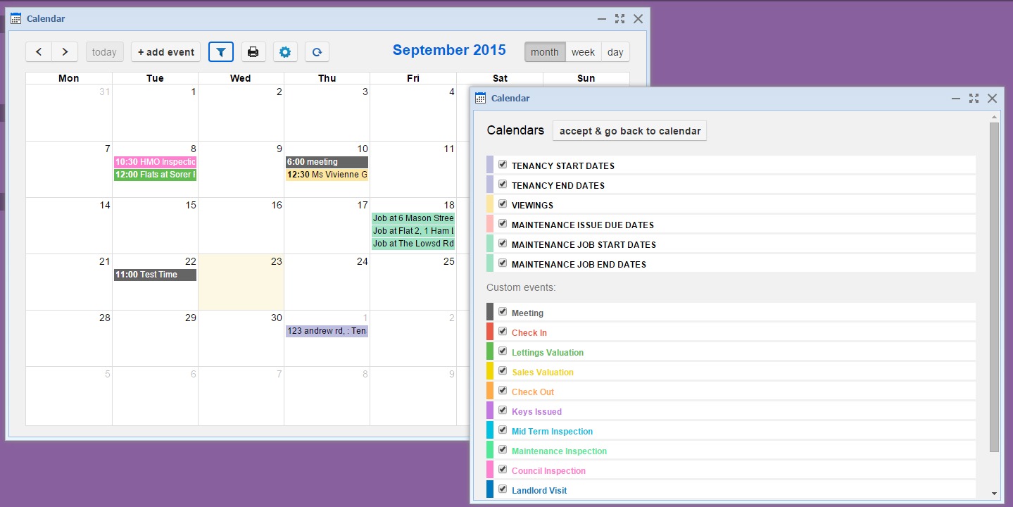 Calendar