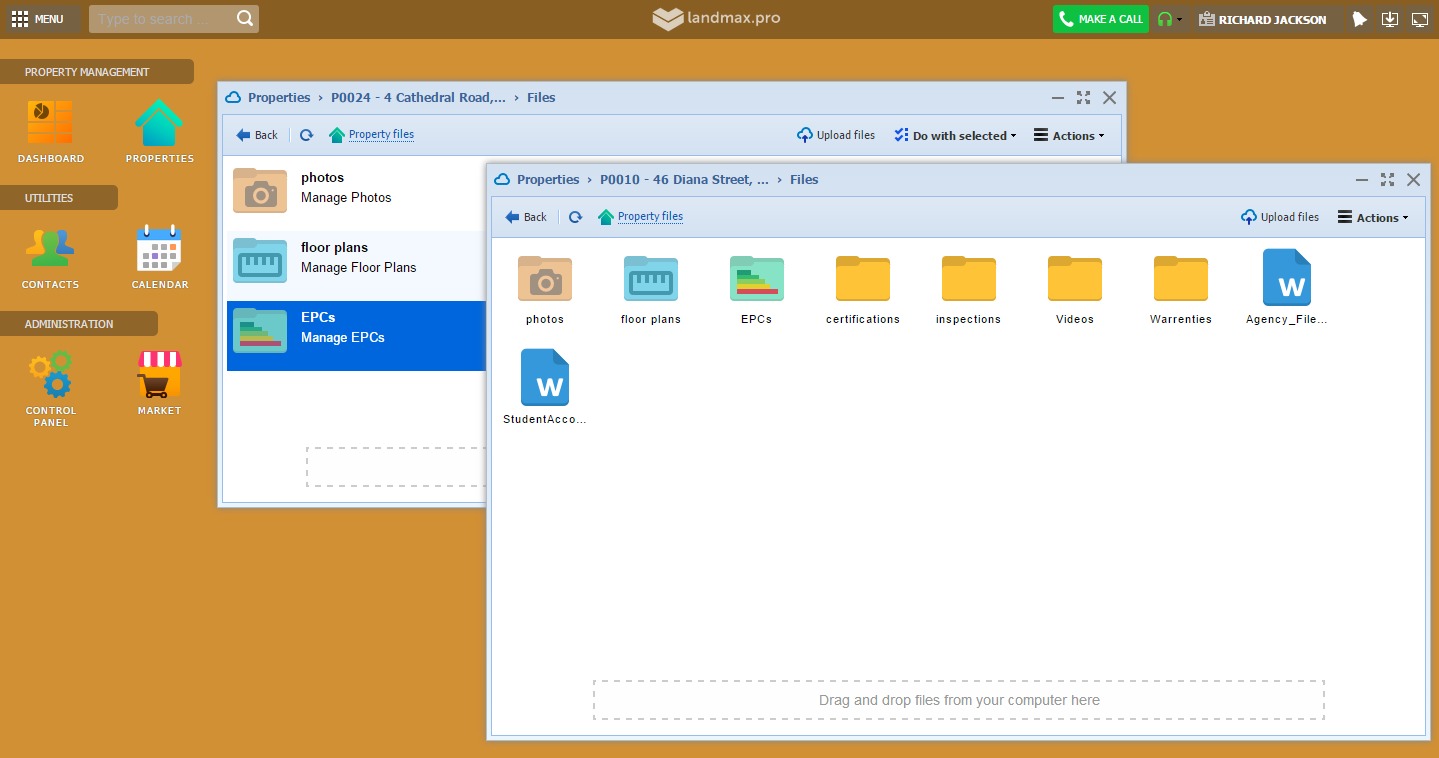 Image of file manager