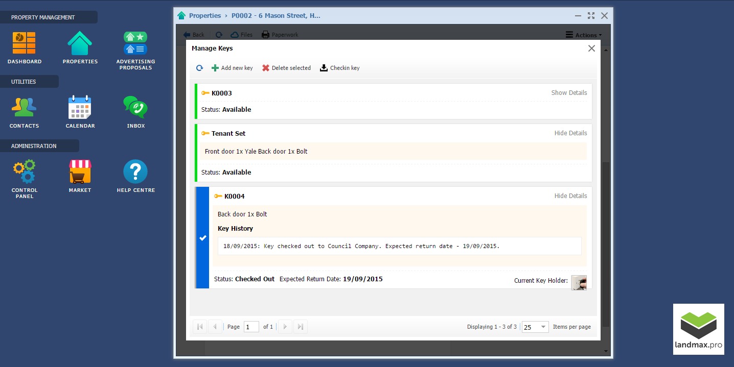 Track Utilities in Landmax.pro